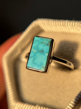Cargar imagen en el visor de la galería, Anillo Turquesa (Plata .925)