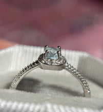 Cargar imagen en el visor de la galería, Anillos Aguamarina