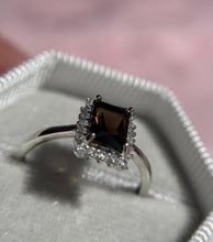Cargar imagen en el visor de la galería, Anillos Cuarzo Ahumado