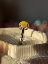 Cargar imagen en el visor de la galería, Anillos Ópalo Etíope (Plata .925)