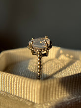 Cargar imagen en el visor de la galería, Anillo corazón de Cuarzo Lavanda (Plata .925)