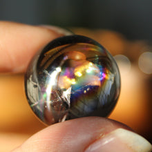 Cargar imagen en el visor de la galería, Esferas de Cuarzo Ahumado con Arcoíris 🌈✨