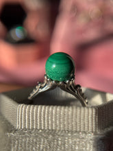 Cargar imagen en el visor de la galería, Anillos de Malaquita (Plata .925)