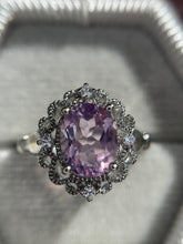 Cargar imagen en el visor de la galería, Anillo Cuarzo Lavanda