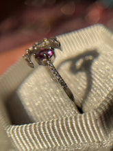 Cargar imagen en el visor de la galería, Anillos media luna - Distintos minerales (Plata .925)