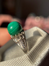 Cargar imagen en el visor de la galería, Anillos de Malaquita (Plata .925)