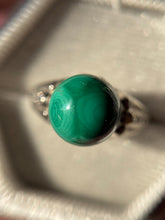 Cargar imagen en el visor de la galería, Anillos de Malaquita (Plata .925)