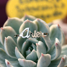 Cargar imagen en el visor de la galería, Anillo Ajustable del Zodiaco