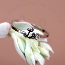 Cargar imagen en el visor de la galería, Anillo Ajustable del Zodiaco