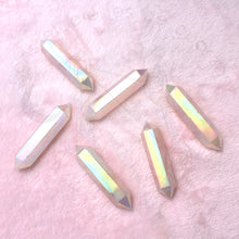 Cargar imagen en el visor de la galería, Biterminado Cuarzo Rosa Aura Ángel