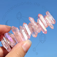 Cargar imagen en el visor de la galería, Broche con Cuarzos Aura