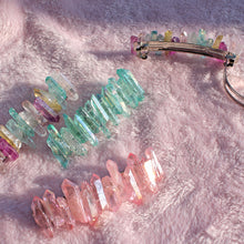 Cargar imagen en el visor de la galería, Broche con Cuarzos Aura
