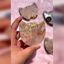 Cargar imagen en el visor de la galería, Cabeza de Gato de Amatista Rosa