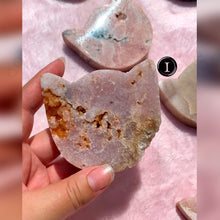 Cargar imagen en el visor de la galería, Cabeza de Gato de Amatista Rosa