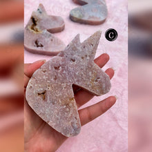 Cargar imagen en el visor de la galería, Unicornio de Amatista Rosa