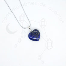 Cargar imagen en el visor de la galería, Collar de Corazón de Cuarzo