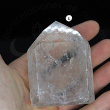 Cargar imagen en el visor de la galería, Punta Semipulida de Cuarzo Blanco