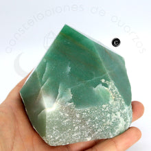 Cargar imagen en el visor de la galería, Punta Semipulida de Aventurina Verde