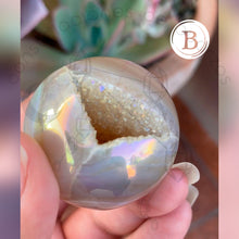Cargar imagen en el visor de la galería, Esfera de Ágata Aura Ángel