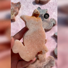 Cargar imagen en el visor de la galería, Gato de Amatista Rosa