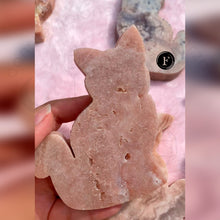 Cargar imagen en el visor de la galería, Gato de Amatista Rosa