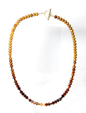 Cargar imagen en el visor de la galería, Collar de Jaspe Mokaite facetado
