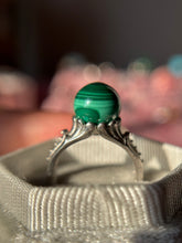 Cargar imagen en el visor de la galería, Anillos de Malaquita (Plata .925)
