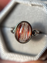 Cargar imagen en el visor de la galería, Anillos de Cuarzo Rutilado (Plata .925)
