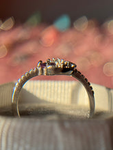 Cargar imagen en el visor de la galería, Anillos media luna - Distintos minerales (Plata .925)
