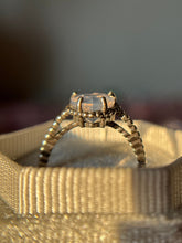 Cargar imagen en el visor de la galería, Anillo corazón de Cuarzo Lavanda (Plata .925)
