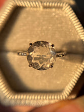 Cargar imagen en el visor de la galería, Anillo Fluorita transparente (Plata .925)
