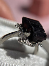 Cargar imagen en el visor de la galería, Anillos Turmalina negra
