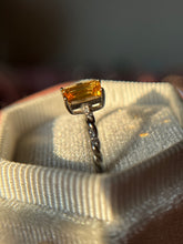 Cargar imagen en el visor de la galería, Anillo Citrino (Plata .925)
