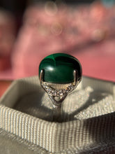 Cargar imagen en el visor de la galería, Anillos de Malaquita (Plata .925)
