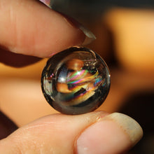 Cargar imagen en el visor de la galería, Esferas de Cuarzo Ahumado con Arcoíris 🌈✨

