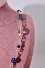 Cargar imagen en el visor de la galería, Collar Lapislázuli  (Alambrismo)
