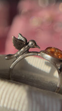 Cargar y reproducir el video en el visor de la galería, Anillos Piedra Sol (Plata .925)
